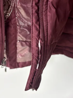 Columbia Long Line Maroon Puffer Hooded Winter Jacket Outdoor Insulated thumbnail 10