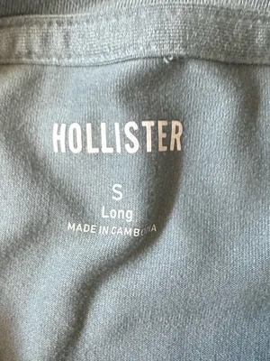 Hollister Short Sleeve Crew Tee in Sage thumbnail 3