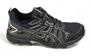 ASICS Black Pink Trail‎ Running Shoes Women's Size 8.5 thumbnail 1