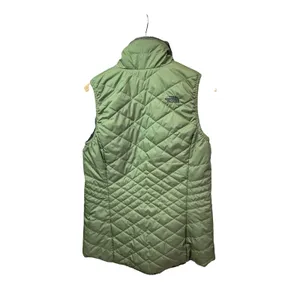 The North Face‎ Mossbud Reversible Insulated Vest Olive Green Grey Womens Medium thumbnail 6