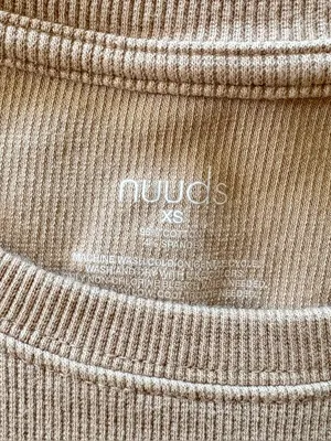 NUUDS Long Sleeve Scoop Neck Bodysuit thumbnail 3
