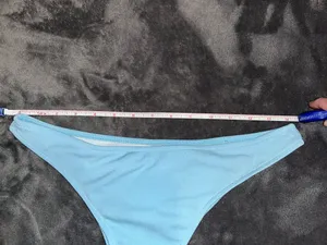 SheIn Baby Blue Swimsuit Bottom Size Large thumbnail 3
