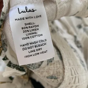 Lulus | Spring On Linen Blend Top thumbnail 6