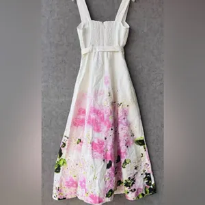 AJE EARTHA MIDI DRESS US4 White Size 4 thumbnail 8