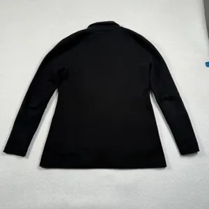 J.Crew Sweater Blazer Womens Small Black‎ Sophie Open Front Knit G9309 Jacket thumbnail 3