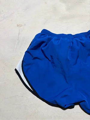 Nike Blue Athletic Running Shorts medium thumbnail 9