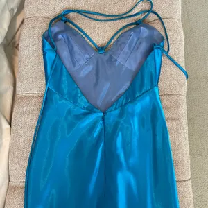 Faviana Blue formal maxi dress thumbnail 6