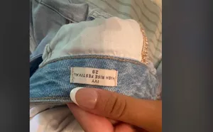 PacSun Blue Jean Shorts Denim thumbnail 5