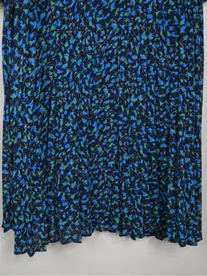 Anthropologie Skies Are Blue Women's XS V-Neck Long Sleeve Lined Midi Dress thumbnail 8