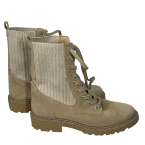 Sam Edelman Lydell Tan Suede Combat Boots Women’s 8 Lug Sole Neutral Fall Boots thumbnail 12