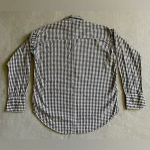 Abercrombie & Fitch Women’s Blouse Blue White Checkered Size XS thumbnail 6