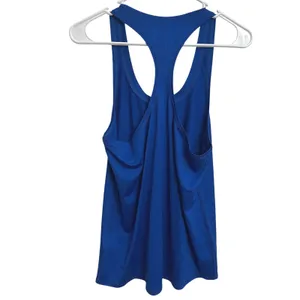 NWT Quince Womens Royal Blue Racerback Tank Top Size M Activewear Yoga Workout thumbnail 2