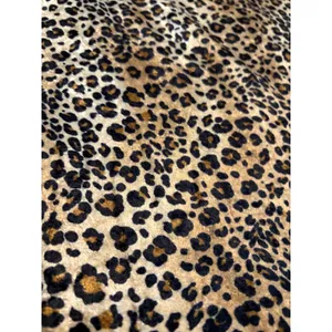 Rave City Tank Top Y2K Leopard Print Velvet Square Neck Brown Small‎ thumbnail 2