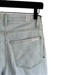 7 For All Mankind‎ UHR Cropped JO Jeans Summertime Light Wash 25 thumbnail 9