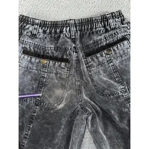 Vintage Academy Denim Joggers Pants Women‎ Juniors 14 Acid Wash 80s 90s thumbnail 7