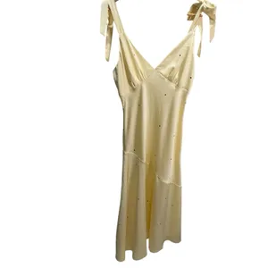 Miss Selfridge Cream/black Polka Dot Chiffon‎ Dress 6 thumbnail 2