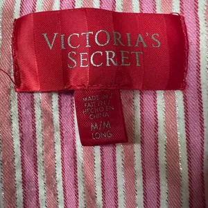 Victoria's Secret Pink and White Striped Fabric thumbnail 2