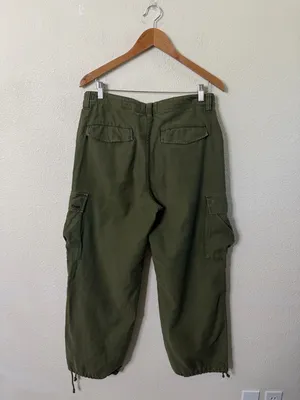 Aritzia TNA Supply Cargo Pant Green Womens Size 10‎ thumbnail 6