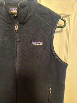 Patagonia Navy Blue Fleece Vest thumbnail 3