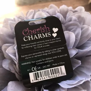 Cherish Charms Fairytale Princess Crown Charm Fairy‎ Tale Pink Silvertone NEW thumbnail 2