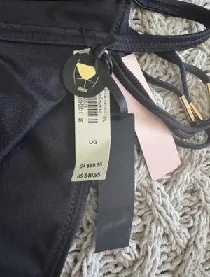 Victoria's Secret Bikini Black set  thumbnail 6