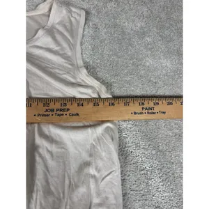 prAna Perry Small‎ Block Midi Dress Sleeveless Scoop Neck Green/cream Pockets thumbnail 10