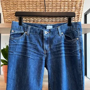 Early 2000 Vintage CK Calvin Klein Mid-Rise Crop Jean, 30 thumbnail 2
