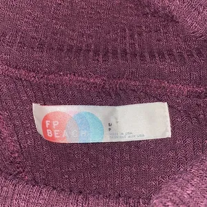 ✨ Free People Beach World Traveler Cowl Neck Open Back Pullover Sweater✨ thumbnail 8