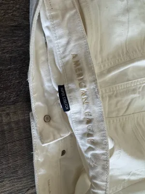 American eagle white jean skirt thumbnail 3