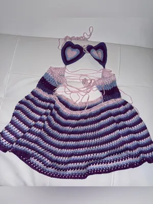 SHEIN Amplova Women's Heart-Shaped Bustier Mini Knit Dress, Stripe thumbnail 5