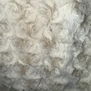 NWT $130 Altar’d State Rosette Ivory Faux Fur Lined Hook Closure Jacket M/L thumbnail 7