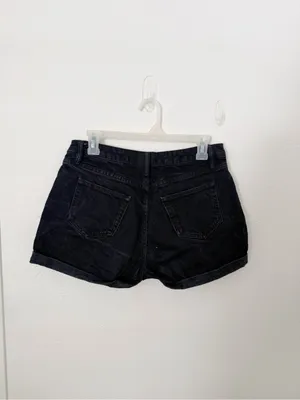 Sézane Niels Cuffed Denim Shorts Sz 36 / US 4 thumbnail 3