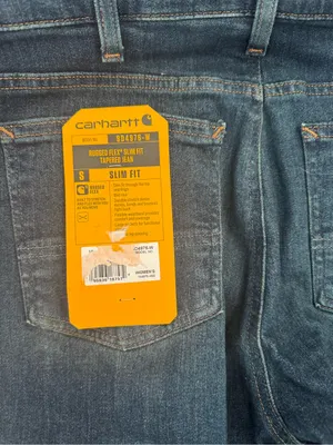 Carhartt Women's Dark Blue Skinny Jeans thumbnail 5