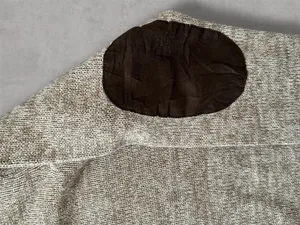 CHAPS Tan and Brown Vintage 90s Sweater Knitwear thumbnail 6