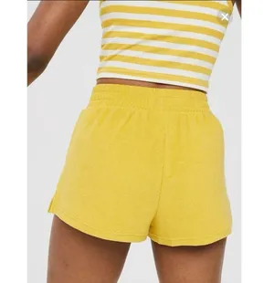 Offline by Aerie Summer Lights Terry Short Medium Women’s Green Rush 5525 thumbnail 5