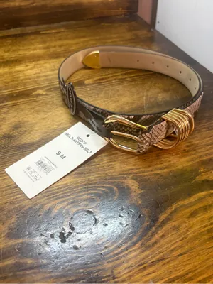 Scoop snakeskin print belt size s/m thumbnail 2