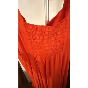 Vince Camuto Lobster Red Maxi Sun Dress Women's XL 56.5" Long New thumbnail 3