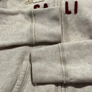 Hollister Jacket Hoodie Y2K Preppy Streetwear Casual Retro Full Zip Size Large thumbnail 10