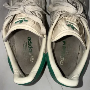 Adidas Gazelle Streetwear Bold Cream White Green Beige Shoes Sneakers Size 8.5 thumbnail 8
