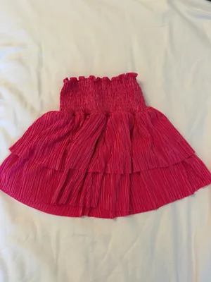 House of Wallace pink pleaded skirt thumbnail 2