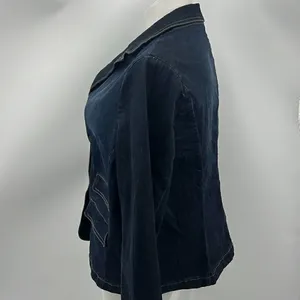 Vintage Casual Corner timeless denim jacket 1X Blue thumbnail 4
