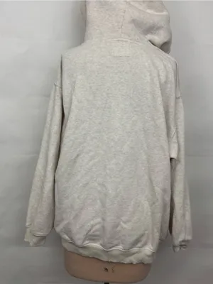 American Eagle aerie Cream Zip-Front Sherpa Lined Hoodie XL thumbnail 3