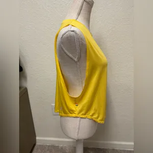 NWT FOUR LAPS Yellow Tank Top Size Large thumbnail 8