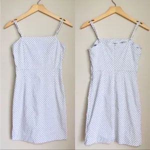 Forever 21 ✨Women Off White & Black Polka Dot Bodycon Dress✨ thumbnail 5