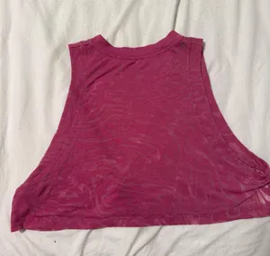 Lululemon sheer cropped tank top thumbnail 1