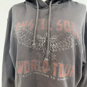 Hollister Cropped Graphic Hoodie Pullover Sweatshirt Loungewear‎ Casual Small thumbnail 5