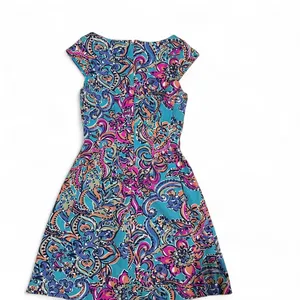 Lilly Pulitzer Floral Paisley Shift Dress thumbnail 5