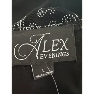 Alex Evenings Vintage Glitter Paisley Fancy Tank Top thumbnail 5