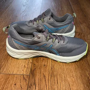 Asics Gel-Venture 9‎ Womens Trail Running Shoes Grey Blue 1012B313 Size 9.5 thumbnail 6