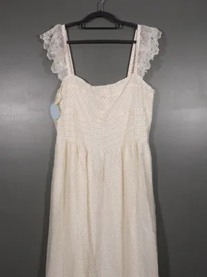 NWT Hill House White Beckham Dress Size Large thumbnail 3